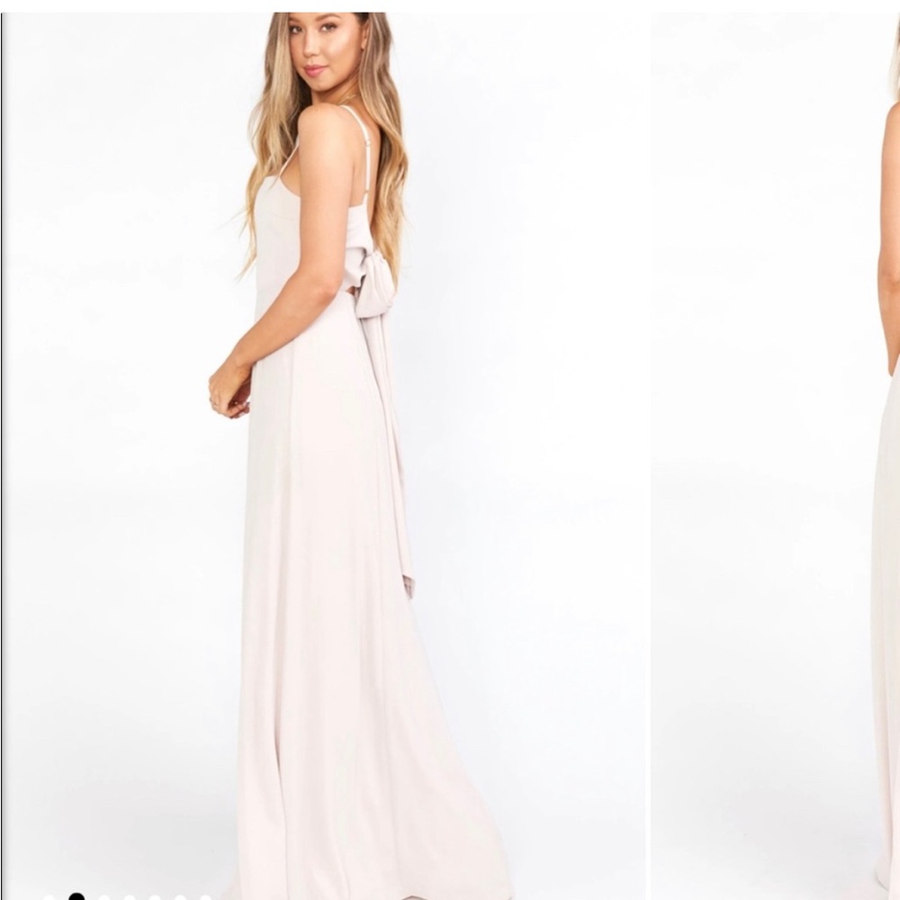 SHOW ME YOUR MUMU- Lauren back tie bridesmaids dress